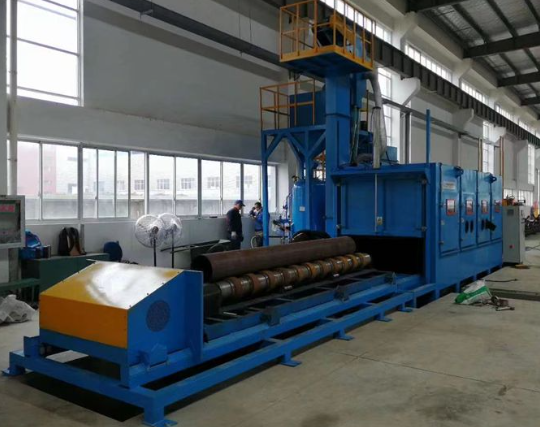 迪庆喷砂机在管道除锈中的现场施工应用