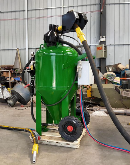 迪庆移动式喷砂机 户外施工效率翻倍